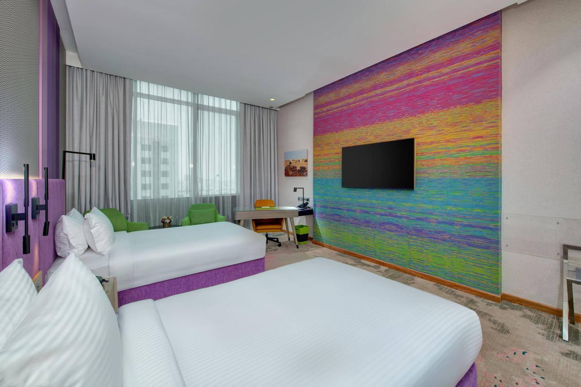 Hotel La Quinta By Wyndham Abu Dhabi Al Wahda Exteriér fotografie