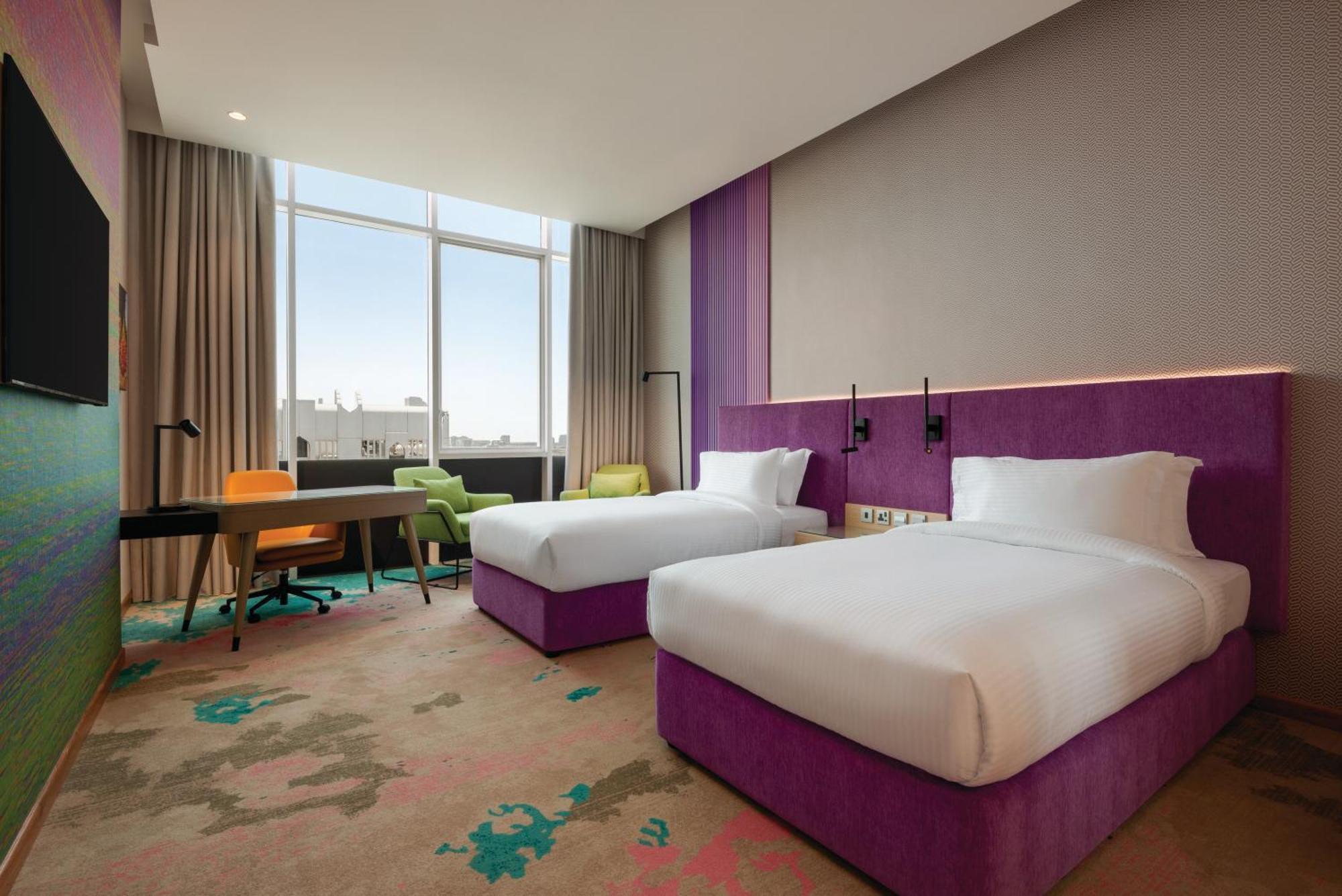 Hotel La Quinta By Wyndham Abu Dhabi Al Wahda Exteriér fotografie