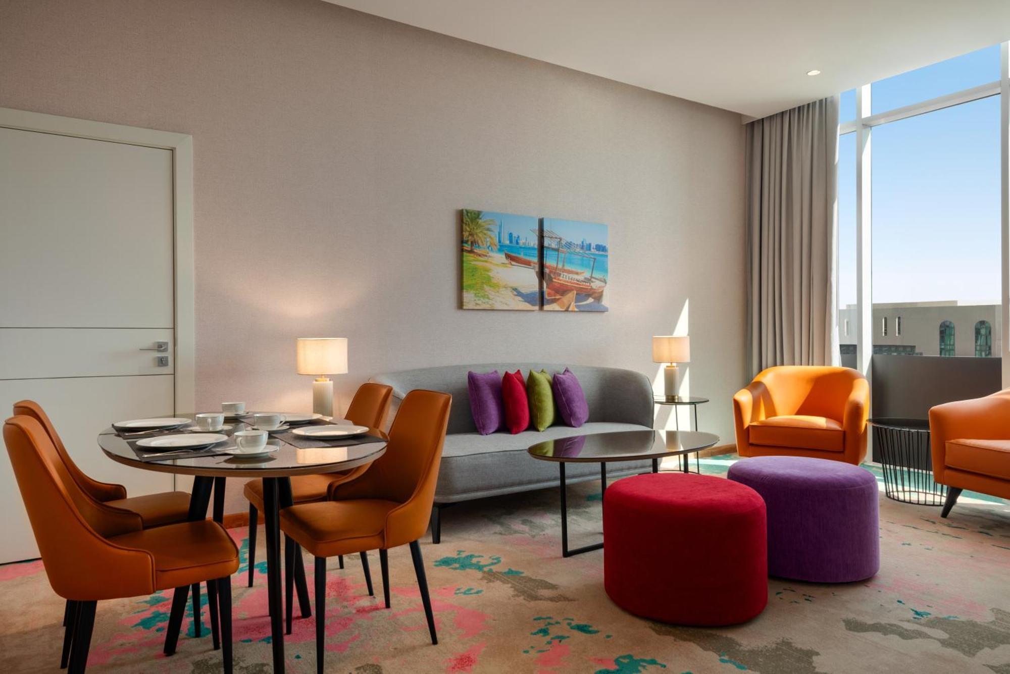 Hotel La Quinta By Wyndham Abu Dhabi Al Wahda Exteriér fotografie